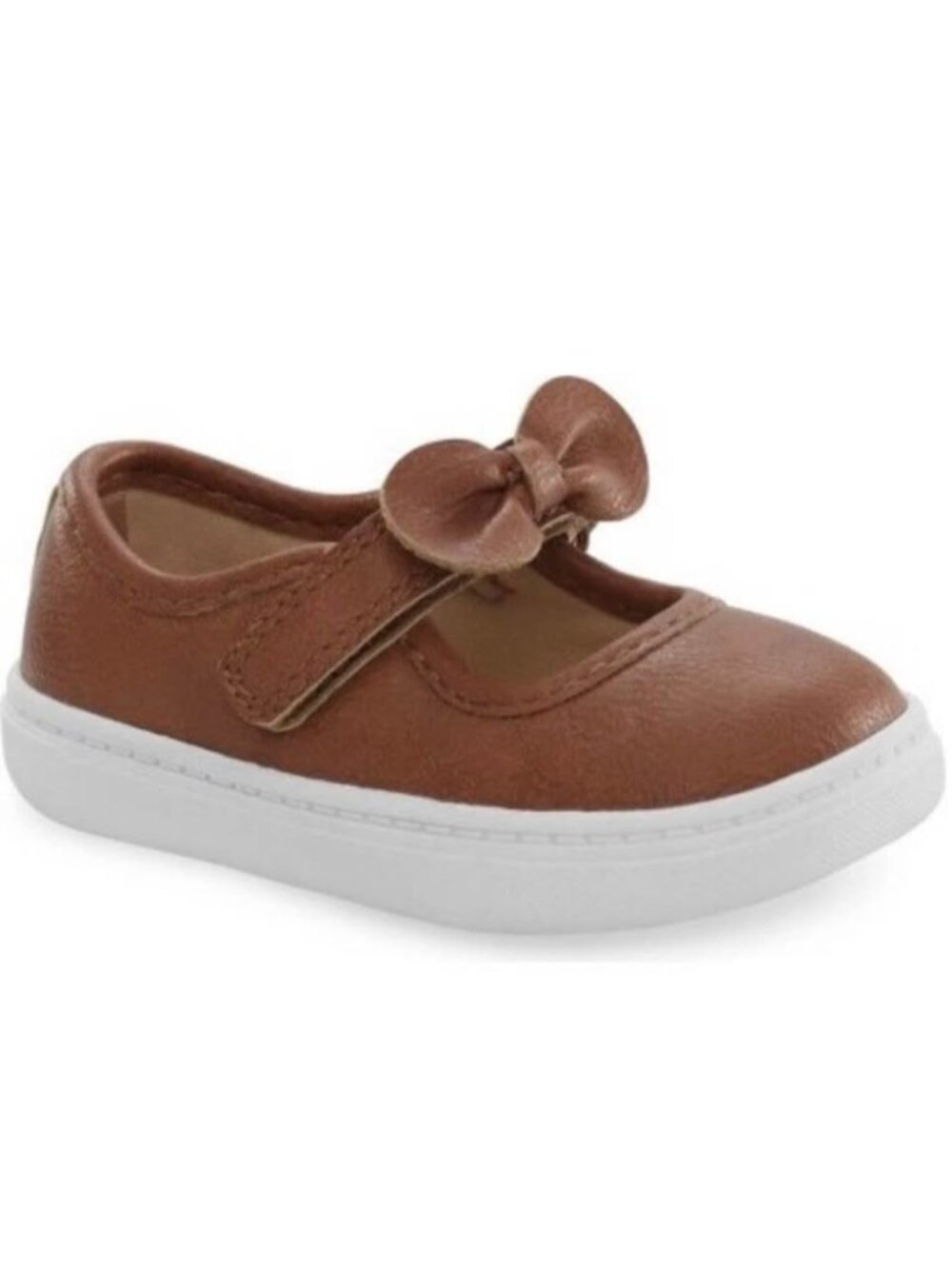 Carter's Just One You Baby Girls' Lily First Walker MJ Sneakers Brown Size 3 NWT